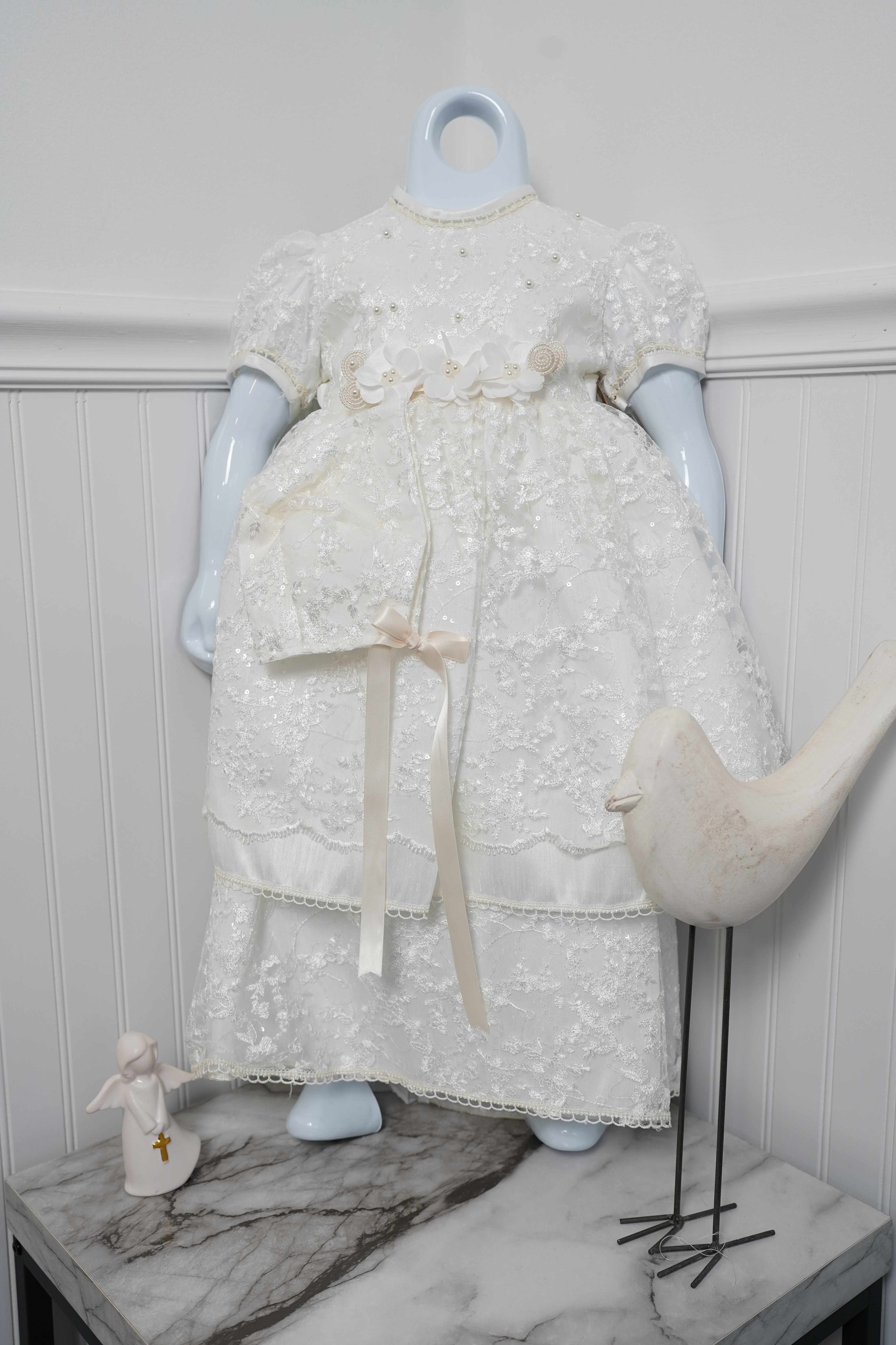 knee length dresses for ladies Lola Christening Gown 3-6 Months