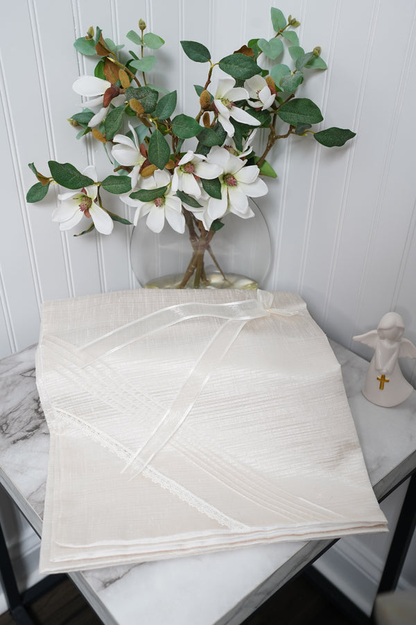 Baptism Shawl Model 3