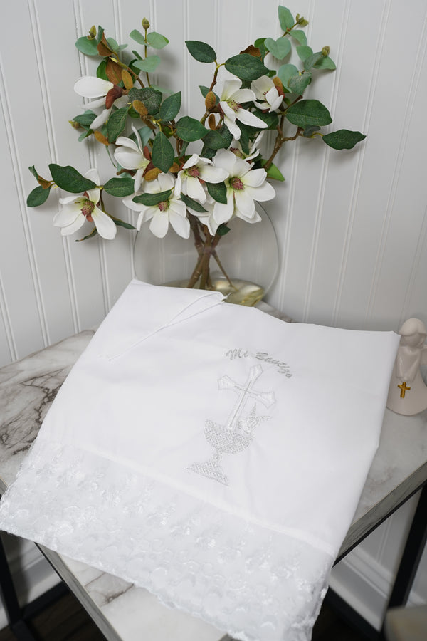 Baptism Shawl Model 7